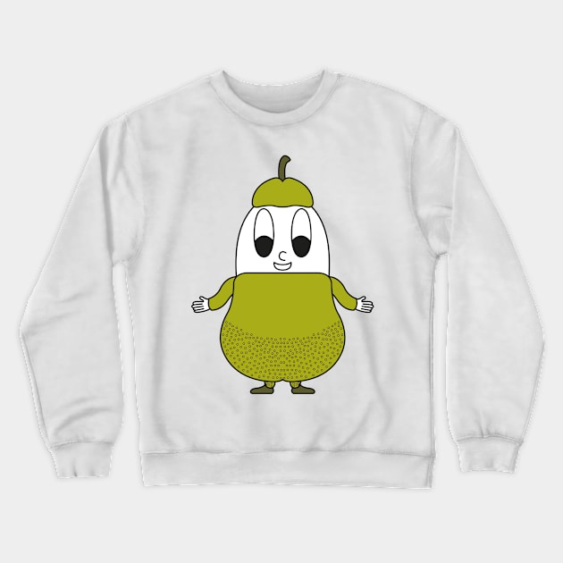 Pear Egg Crewneck Sweatshirt by M.-P.-Mueller